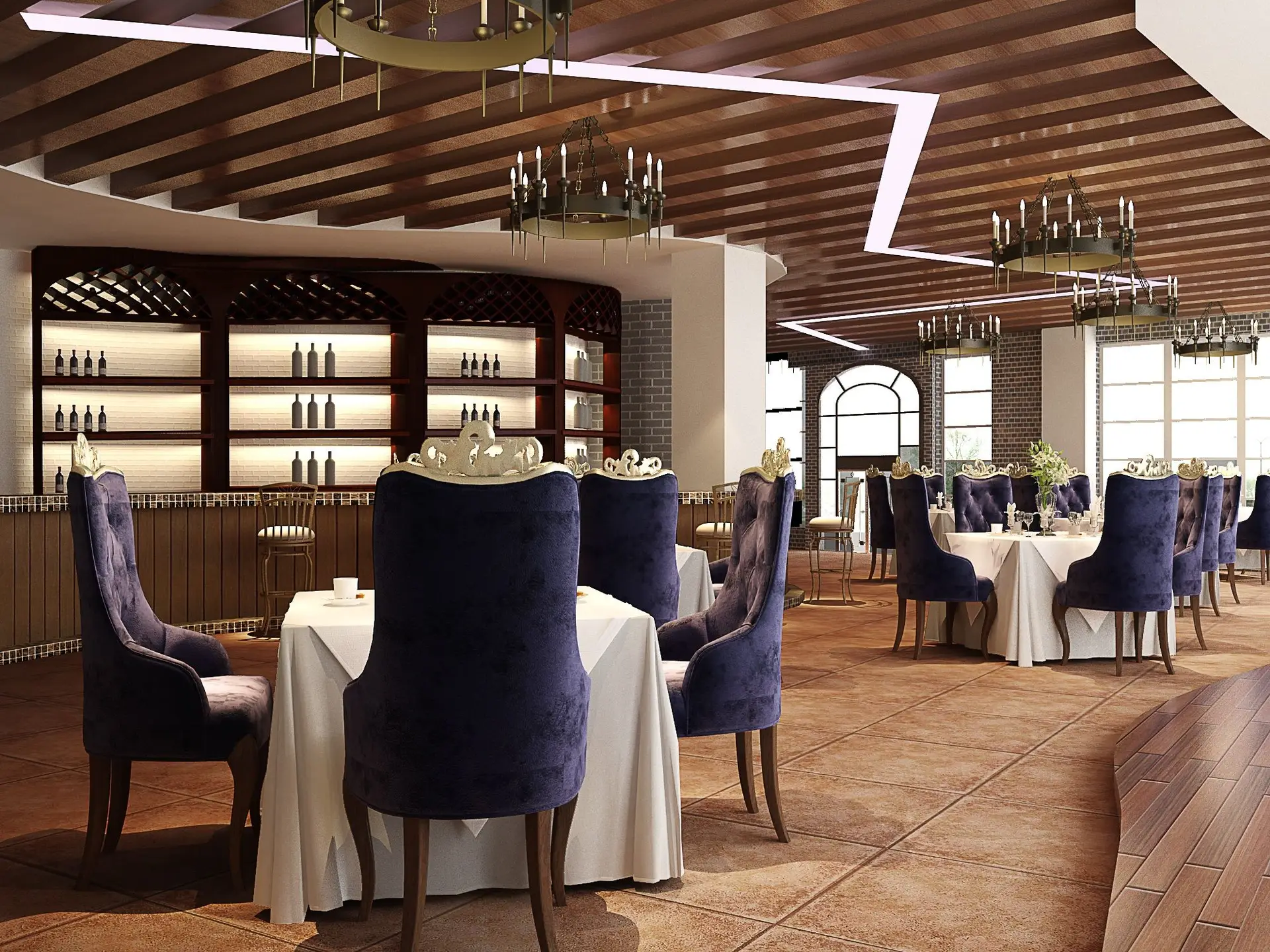 Brinerigrand Resort-un əsas interyeri